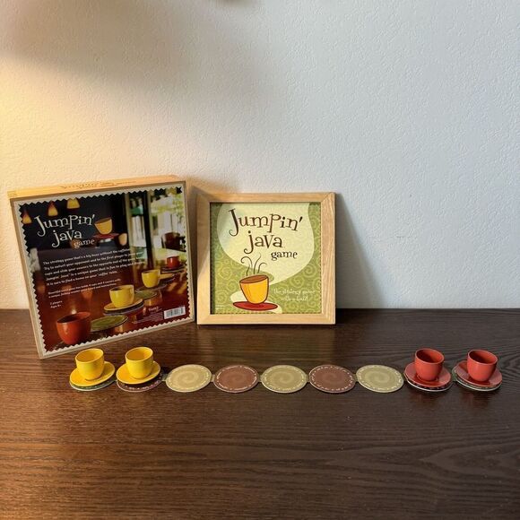 Fundex Jumpin’ Java Game - The Strategy Game with a Buzz! 2 Player Coffee Table - Picture 4 of 8